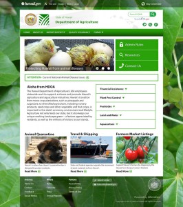 Screenshot of taro leaf inspired theme